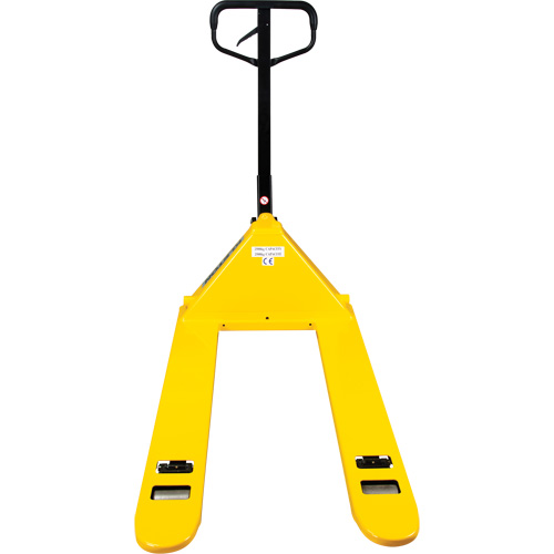 Steel Wheel Pallet Truck, Steel, 48" L x 27" W, 5500 lbs. Capacity Ontario Packaging