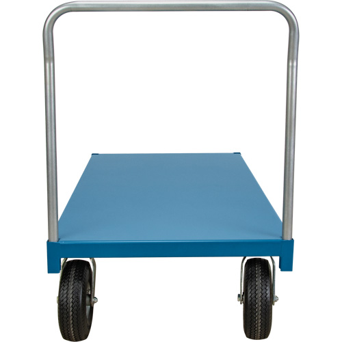 Heavy-Duty Platform Truck, 48" L x 24" W, 1200 lbs. Capacity, Flat Free Casters Ontario Packaging