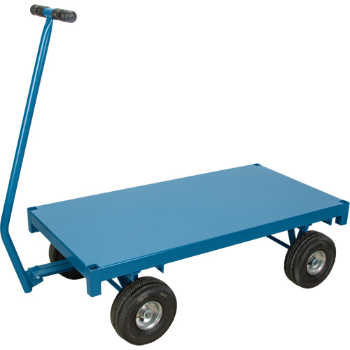 Outdoor Platform Wagon Truck, 24" W x 48" L, 1000 lbs. Capacity Ontario Packaging