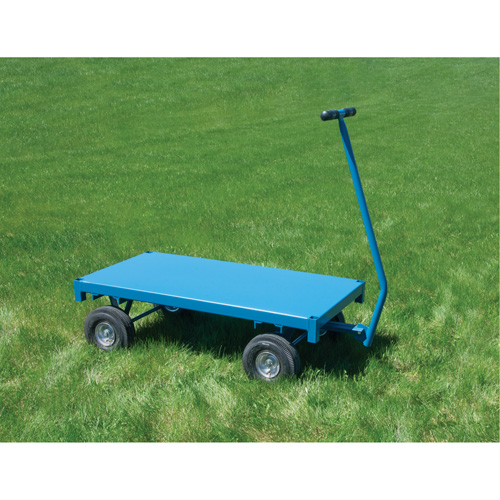 Outdoor Platform Wagon Truck, 24" W x 48" L, 1000 lbs. Capacity Ontario Packaging
