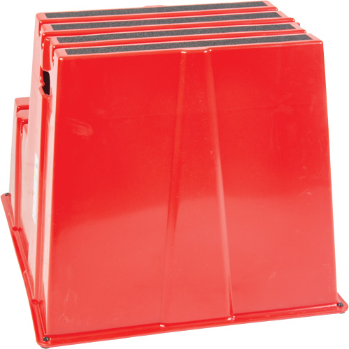 Industrial Step Stool, 2 Steps, 26" x 22-7/16" x 19-11/16" High Ontario Packaging