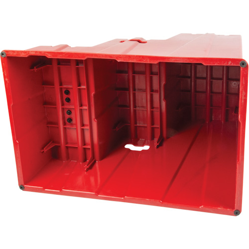 Industrial Step Stool, 3 Steps, 34-13/16" x 22-7/16" x 28-1/2" High Ontario Packaging