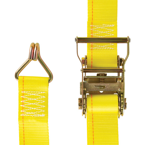 Tendeur d'arrimage logistique, Rochet, 2" la x 12' lo, Charge d'utilisation 500 lb (227 kg) Ontario Packaging