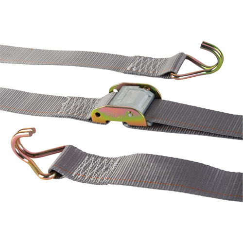 Ratchet Strap, Cam Buckle, 2" W x 16' L, 500 lbs. (227 kg) WLL Ontario Packaging
