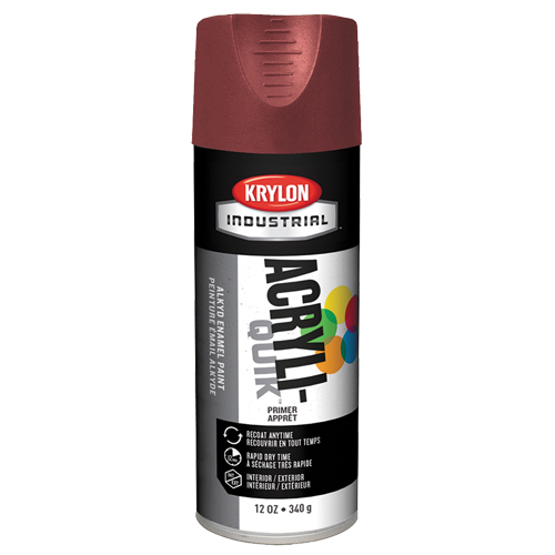 Laque industrielle Acryli-Quik, Brun roux, Tr&egrave;s mat, 12 oz, Canette a&eacute;rosol Ontario Packaging