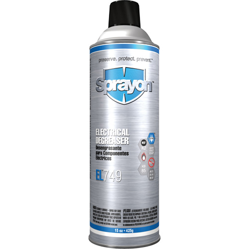 EL749 Electrical Degreaser, Aerosol Can Ontario Packaging
