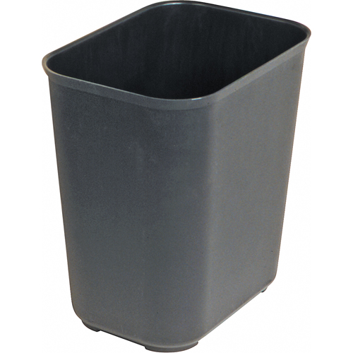 Fire Resistant Wastebasket, 14 Quarts, Fiberglass Ontario Packaging
