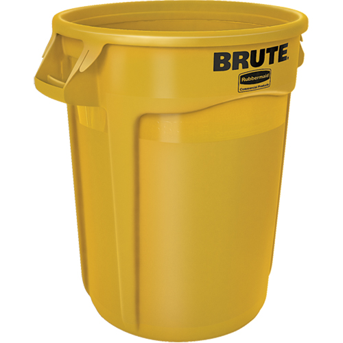 Round Brute&reg; Containers, Polyethylene, 32 US gal. Ontario Packaging