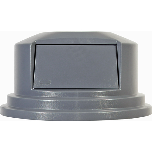 Round Brute&reg; Tops, Dome Lid, Plastic/Polyethylene, Fits Container Size: 26-1/2" Dia. Ontario Packaging