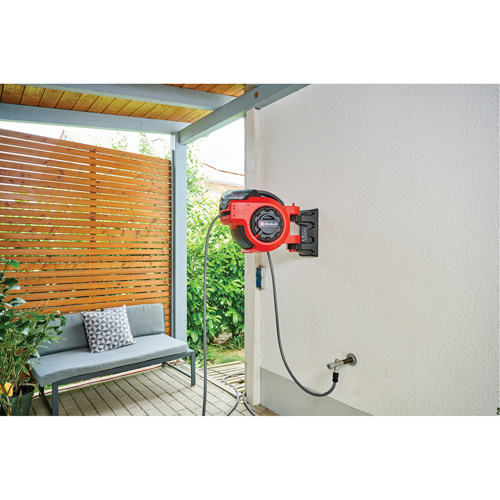 Cordless Water Hose Reel, 100' Ontario Packaging