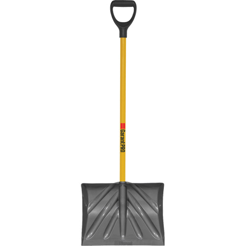 Pro Scraper Shovel, Polypropylene Blade, 18" Wide, D-Grip Handle Ontario Packaging