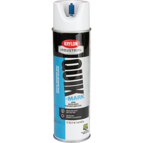 Peinture de marquage industrielle invers&eacute;e &agrave; base d'eau Quik-Mark, 17 oz, Canette a&eacute;rosol Ontario Packaging
