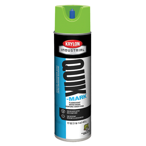 Industrial Quik-Mark Water-Based Inverted Marking Paint, 17 oz., Aerosol Can Ontario Packaging