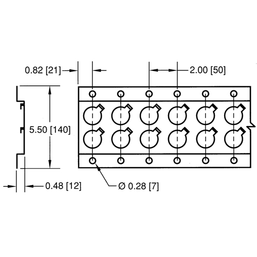 Logistic Tracks - Series E Track Horizontal Ontario Packaging