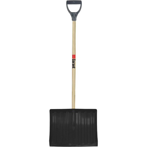 Nordic Snow Shovel, Polypropylene Blade, 17-3/4" Wide, D-Grip Handle Ontario Packaging