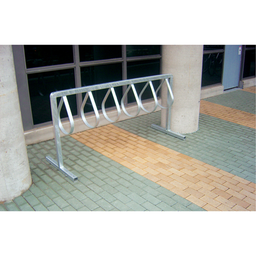 Support pour bicyclettes Style, Acier galvanis&eacute;, 12 bicyclettes Ontario Packaging