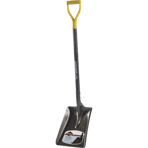 Alpine All-Purpose Square Point Shovel, Ashwood, Steel Blade, D-Grip Handle, 34-3/4" Long Ontario Packaging