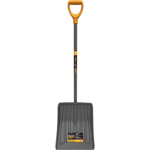 Pro Snow Shovel, Polypropylene Blade, 13-7/8" Wide, D-Grip Handle Ontario Packaging