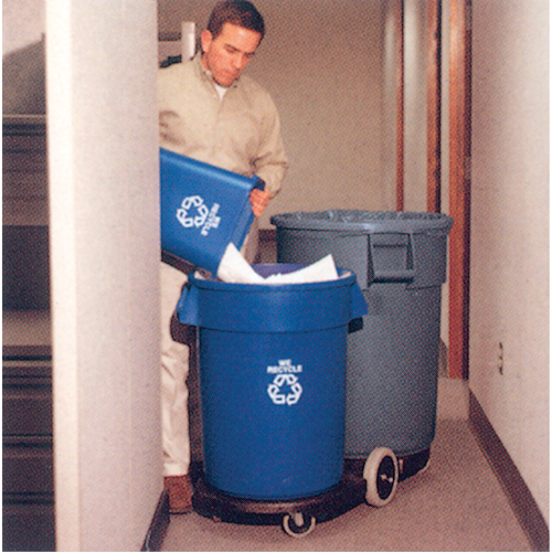 Socle roulant Tandem Brute, Noir Ontario Packaging