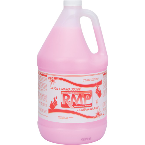 Savon liquide rose pour les mains, Liquide, 4 L, Parfum&eacute; Ontario Packaging