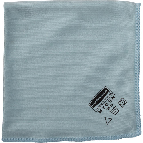 Chiffons en microfibre Hygen s&eacute;rie ex&eacute;cutif, Microfibre, Bleu Ontario Packaging