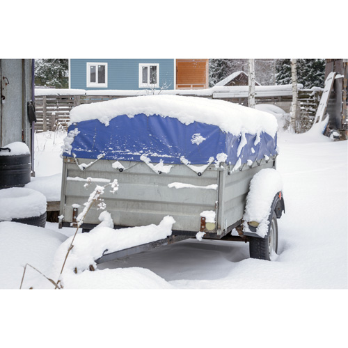 B&acirc;che, Standard, Bleu, 7' x 5' x 4 mils Ontario Packaging