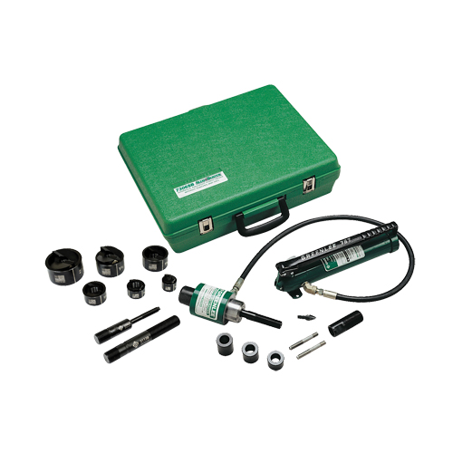 Ensemble de poinçonnage avec pompe manuelle et poinçons Slug-Buster Ontario Packaging