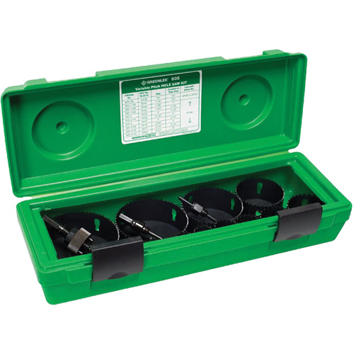 Bi-Metal Hole Saw Kit, 13 Pieces Ontario Packaging