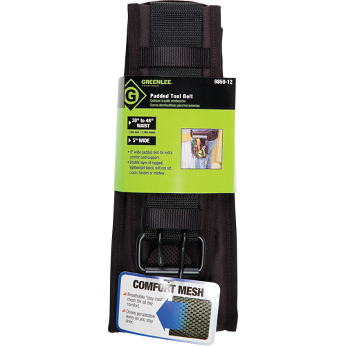 Ceinture porte-outils, Cuir, Noir Ontario Packaging