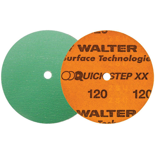 Disque de ponçage QUICK-STEP XX, dia 5", Grain 120, C&eacute;ramique Ontario Packaging