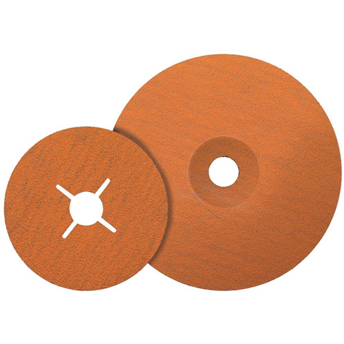 Coolcut XX Sanding Disc, Aluminum Oxide/Ceramic, 60, 4-1/2" Dia x 7/8" Arbor Ontario Packaging
