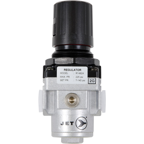 R&eacute;gulateur de d&eacute;bit dair interm&eacute;diaire, 3/8" NPT, PSI max. de 220 PSI, Canalisation Ontario Packaging