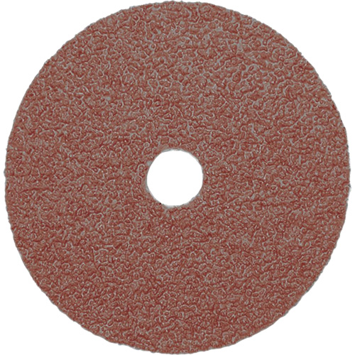 Resin Fibre Sanding Disc, Aluminum Oxide, A80, 4-1/2" Dia x 7/8" Arbor Ontario Packaging