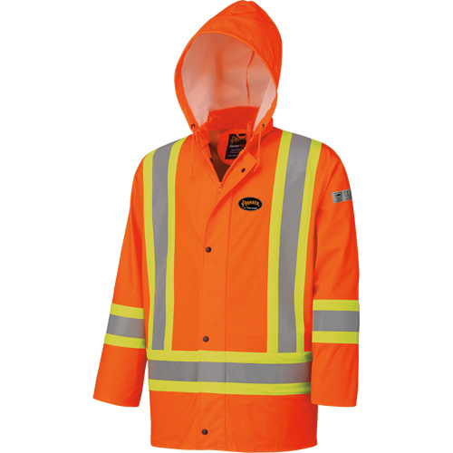 5892 High Visibility Flame Resistant Waterproof Jacket, 2X-Large, High Visibility Orange Ontario Packaging