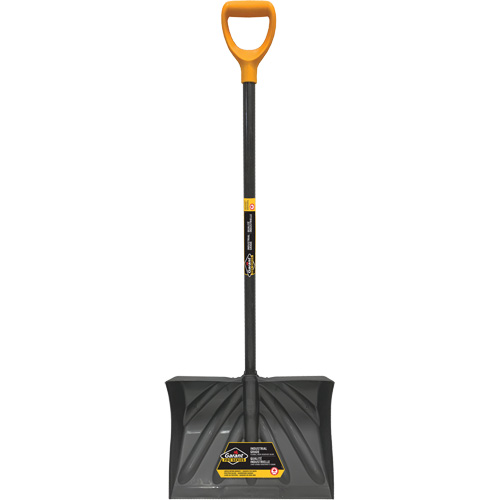 Pro Snow Shovel, Polypropylene Blade, 13-1/2" Wide, D-Grip Handle Ontario Packaging