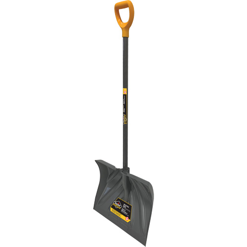 Pro Snow Shovel, Polypropylene Blade, 13-1/2" Wide, D-Grip Handle Ontario Packaging