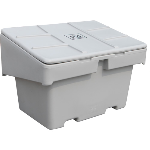 Contenants pour sel & sable SOS, 48" x 33" x 34", 18,5 pi³, Gris Ontario Packaging