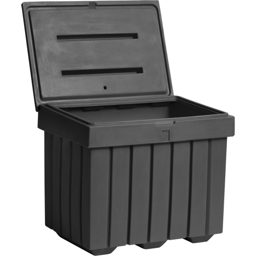 Conteneur d'entreposage &eacute;conomique pour sel/sable, 32" x 23" x 27-1/2", 10 pi³, Gris Ontario Packaging