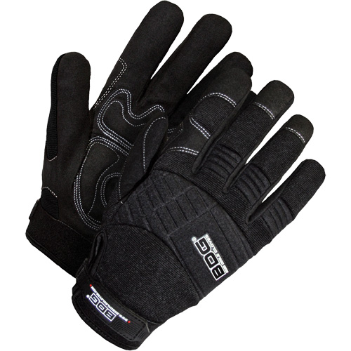 X-Site Heavy-Duty Performance Gloves with Padded Palms, Size Large, Synthetic Palm Ontario Packaging