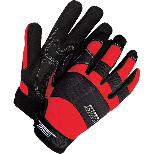 Gants performants &agrave; usage intensif avec paumes coussin&eacute;es, Taille Grand, Paume Synth&eacute;tique Ontario Packaging