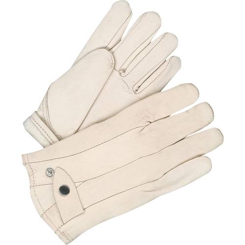Classic Roper Gloves, 10, Grain Cowhide Palm, Fleece Inner Lining Ontario Packaging