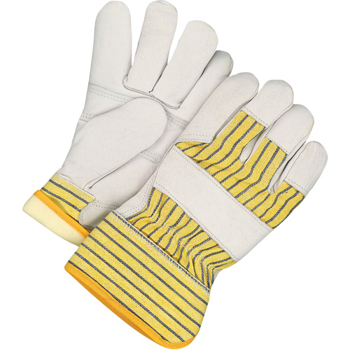 Gants d'ajusteur classiques avec paume renforc&eacute;e, Taille unique, Paume en Cuir fleur de vache, Doublure en Thinsulate Ontario Packaging