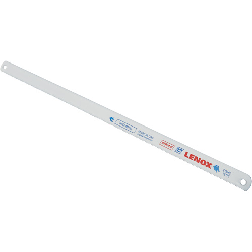 Hacksaw Blades, Bi-Metal, 12" L, 18 TPI Ontario Packaging