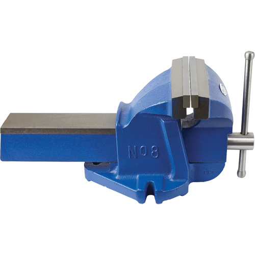 Mechanic's Vise, 8" Jaw Width, 4" Throat Depth Ontario Packaging