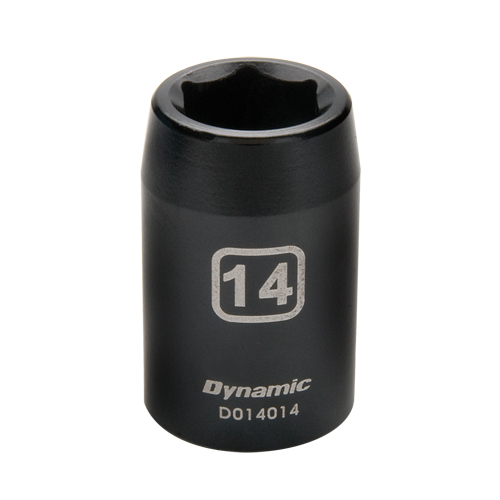 Metric Socket, Impact, 8 mm, 1/2" Drive, 6 Points Ontario Packaging