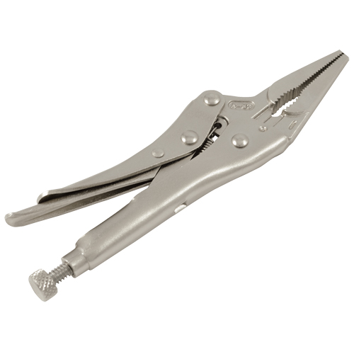 Locking Pliers, 6" Length, Long Nose Ontario Packaging