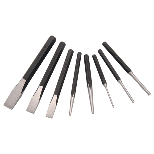 Punch and Chisel Set, 8 Pieces Ontario Packaging