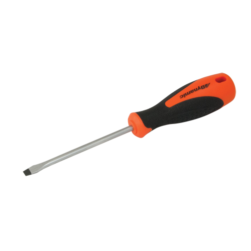Tournevis pour &eacute;crous &agrave; fente, Tige de 3/16", Ronde, 8" lo, Prise en Coussin&eacute;e Ontario Packaging