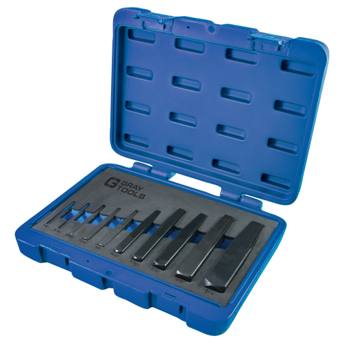 Screw Extractor Set, Carbide/Chromium Steel/High Speed Cobalt/High Speed Steel, 10 Pieces Ontario Packaging