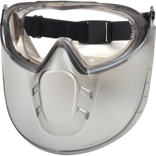 Lunettes de s&eacute;curit&eacute; Capstone Shield avec &eacute;cran facial amovible, Lentille Transparent, Antibu&eacute;e, Ventilation Directe/Ferm&eacute; Ontario Packaging